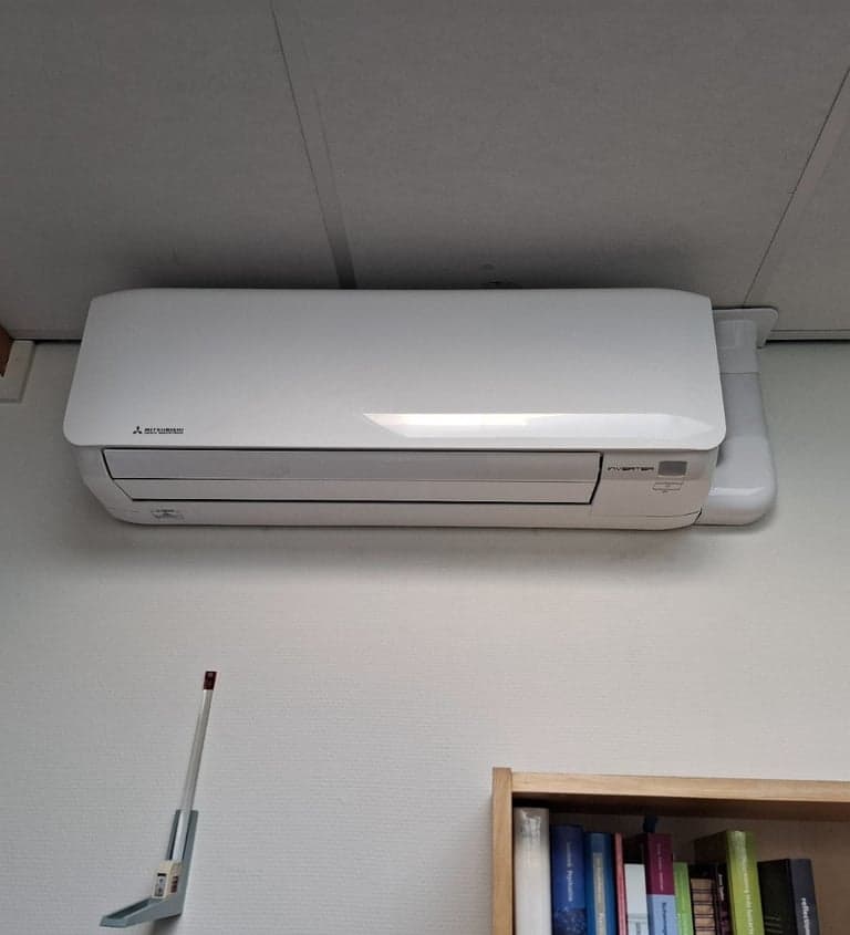Moderne split-unit airco installatie